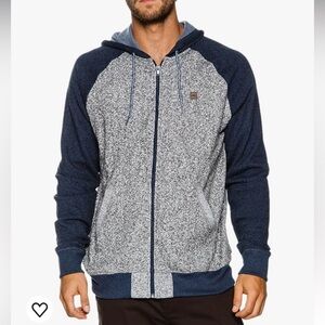 O’NEILL The Standard Hoodie Jacket, Full Zipper, Front Pockets Sz. L/Preowned